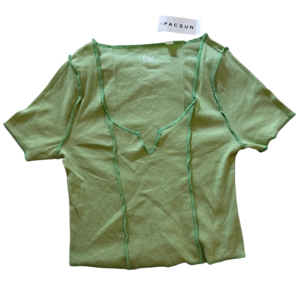 PacSun Light Green Short Sleeve Top Size XS